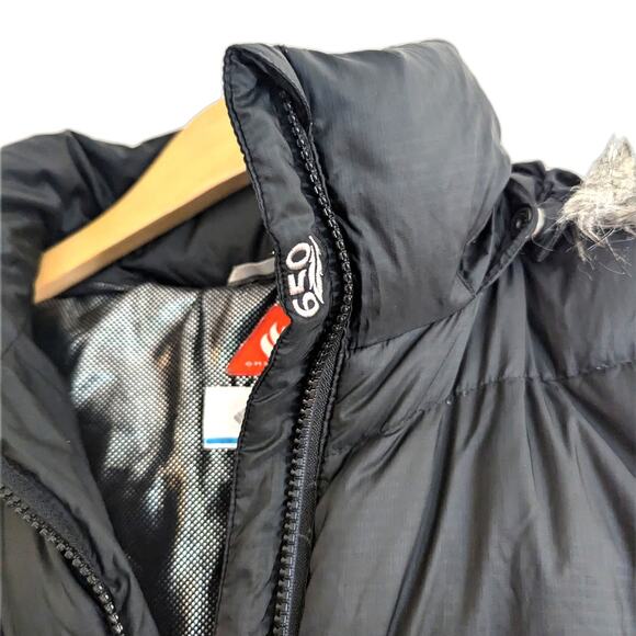 Columbia Womens Polar Freeze Long Down Omni Heat Winter Coat Jacket Parka Gray - Picture 7 of 10